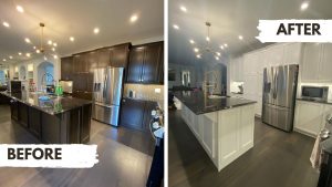 How Many Coats of Paint to Put on Cabinets