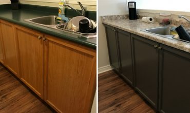 Townhouse Cabinet Painting Sink Cabinets Thumbnail