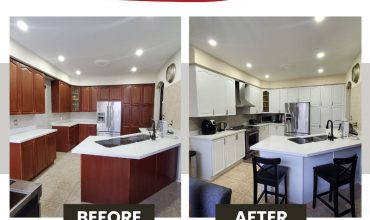 Painting Kitchen Cabinets White Thumbnail